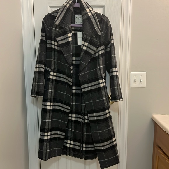 Abercrombie & Fitch Blanket Coat XXS - NEW never worn - Picture 1 of 1
